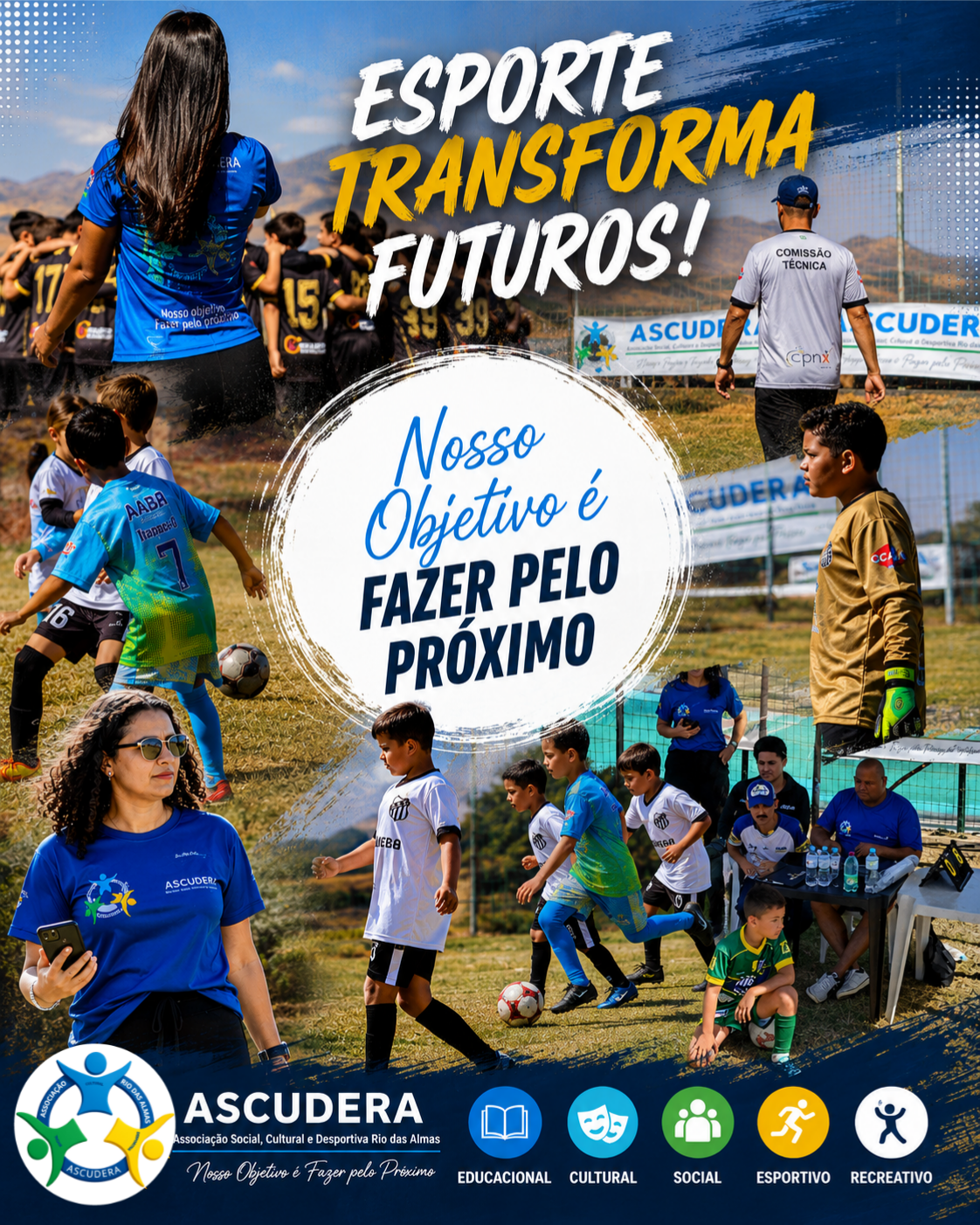 ASCUDERA celebra mais um trabalho de sucesso na CERES CUP FUT 7