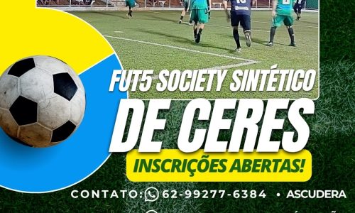 CAMPEONATO REGIONAL DE FUT 5 SOCIETY SINTÉTICO DE CERES!