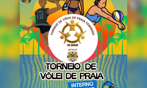 torneio vôlei de praia Ascudera 10 anos