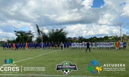 COM SHOW DE GOLS E ARQUIBANCADAS CHEIAS, 18º CAMPEONATO DE VETERANOS DE CERES TEM ABERTURA MEMORÁVEL.